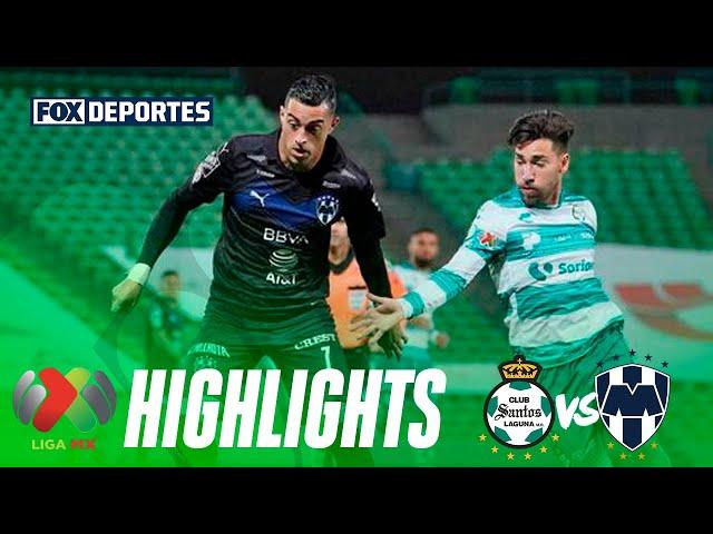 Resumen, Santos 2-1 Rayados: Liga MX