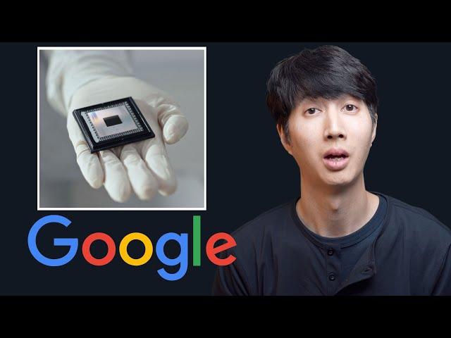 Google QUANTUM computing chip Willow breakthrough