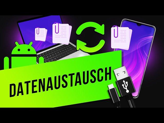 Daten von Handy auf PC übertragen | Daten per USB-Kabel übertragen | Daten übertragen mit Google