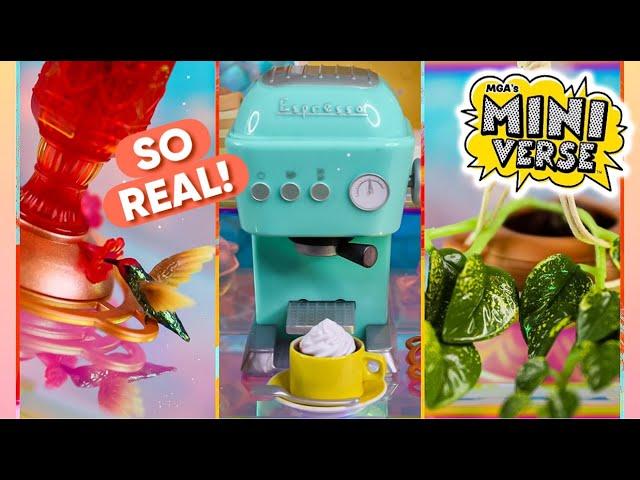 Miniverse: Make it Mini Appliances & Lifestyle: Home Series 1 REVIEW! Realistic DECOR Miniatures!