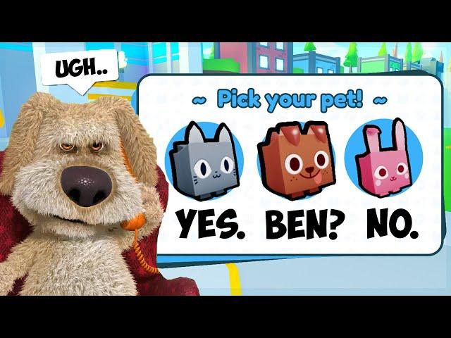 Talking Ben Plays Roblox Pet Simulator X