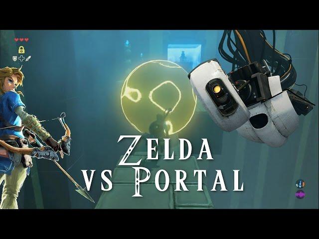Zelda meets Portal (GLaDOS voice-over)