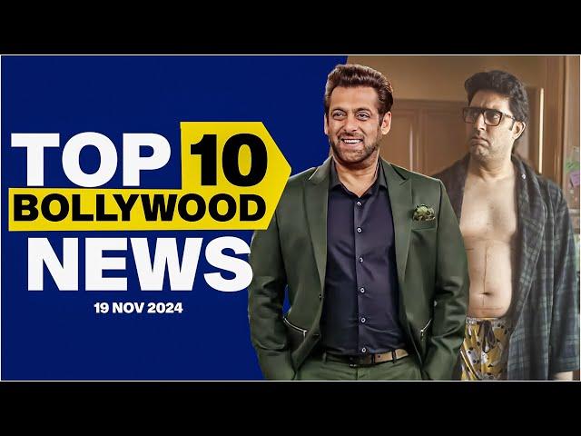 Top 10 Bollywood News | 19th November 2024| Salman Khan |Abhishek Bachchan #bollywood #bollywoodnews