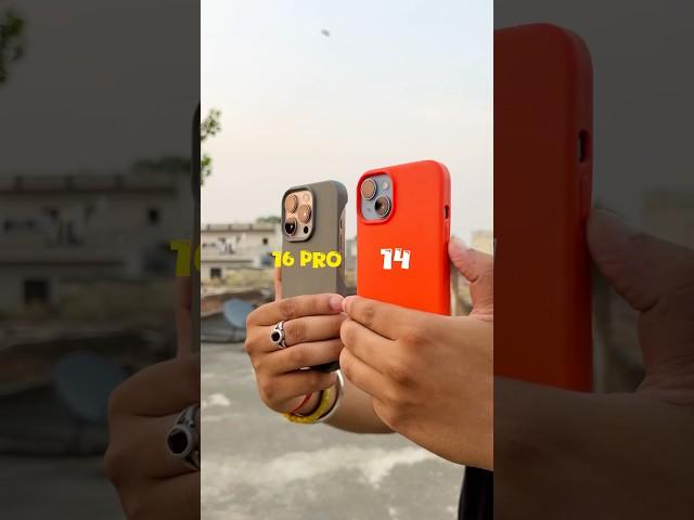 iPhone 16 pro vs iPhone 14 camera test 