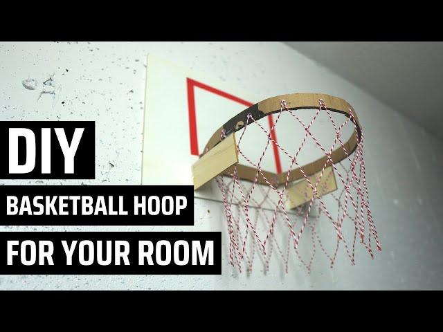 This DIY basketball hoop is SO SIMPLE to build!