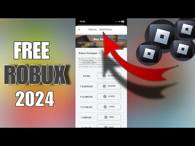 FREE 10,000 ROBUX 2024 no Human Verification | How to Get FREE Robux ( Roblox )