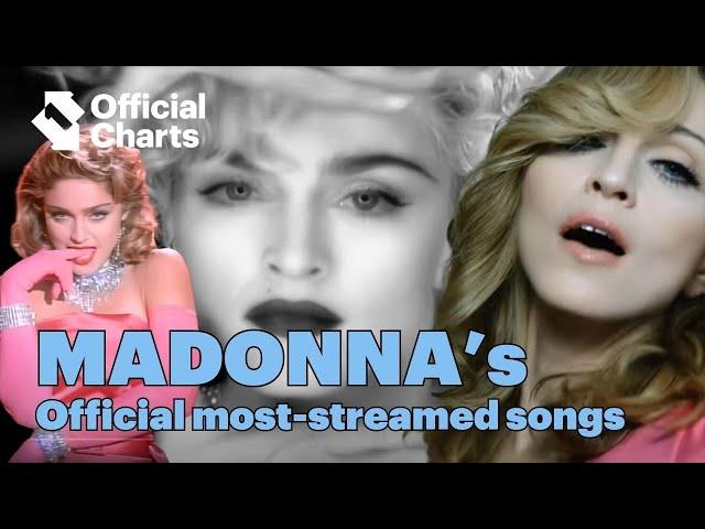 Madonna's Top 10 Most-Streamed Songs EVER  | Official Charts