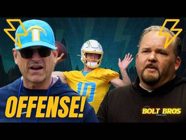 Greg Roman's Offensive Scheme for the 2024 Los Angeles Chargers | BOLT BROS | NFL