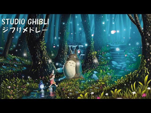 [Ghibli Music Collection 2024]  Best Ghibli Piano Collection  BGM for work/relax/study