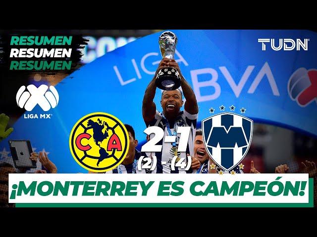 Resumen y goles | America 2 (2) - 4 (1) Monterrey | Final Vuelta - Liga MX AP 19 | TUDN