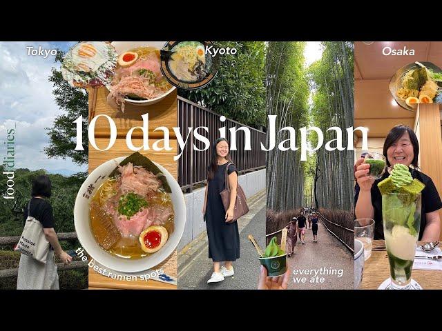 everything I ate in JAPAN  | the BEST food spots | facing fear foods + food guilt on vacation