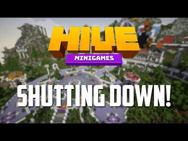 The HiveMC Minecraft Server is SHUTTING DOWN!