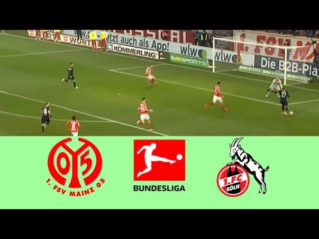 Mainz vs FC Koln | All Goals & Extended Highlights | Bundesliga