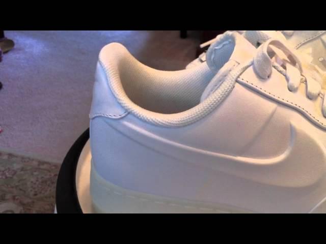 NIKE Air Force 1 Low VT Premium - Vac Tec - White / White colorway - @SneakerBistro pickup