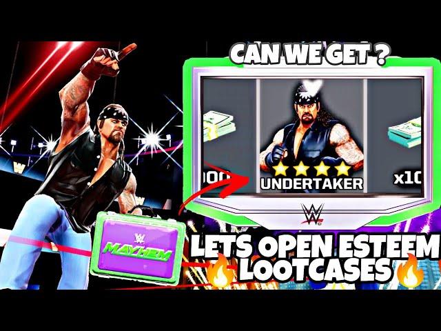 CAN WE GET BADASS UNDERTAKER? LET'S OPEN ESTEEM LOOTCASE | WWE MAYHEM