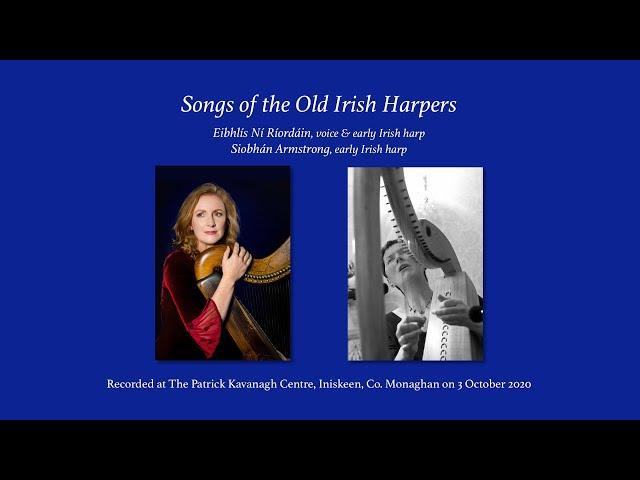 Songs of the Old Irish Harpers - Harp Day 2020 Early Irish Harp Discovery Event