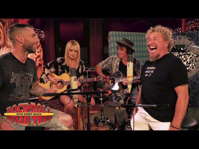 Adam Levine, Sammy Hagar, Richie Sambora and Orianthi Perform "I Heard It Through The Grapevine"