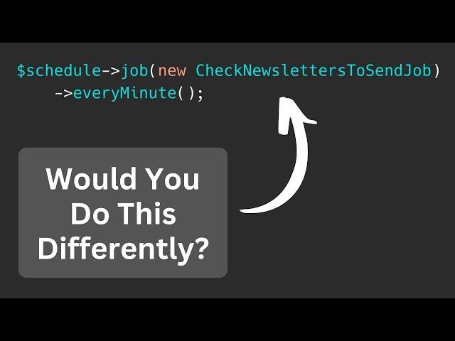 Laravel Send Campaigns: Jobs and Scheduler [OPEN DISCUSSION]