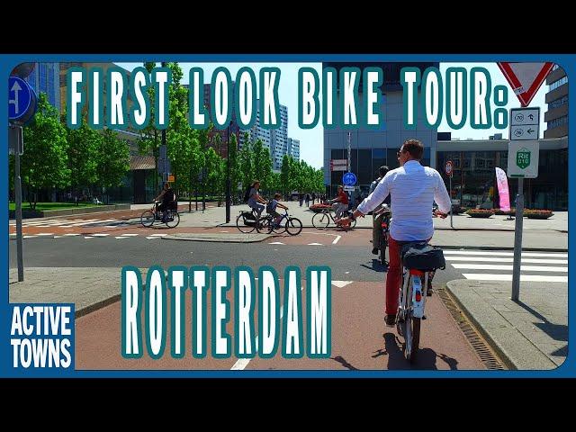 ROTTERDAM: A relaxing bike ride on an emerging Dutch cycle network (ride-along series video)