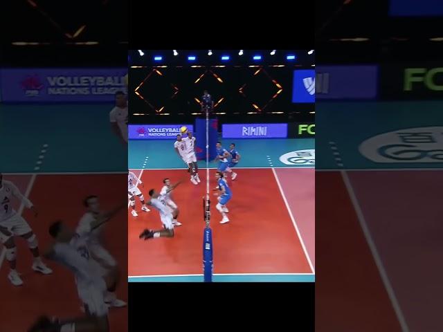 Stephen Boyer | Monstrous Block and Spike #volleyball #shorts