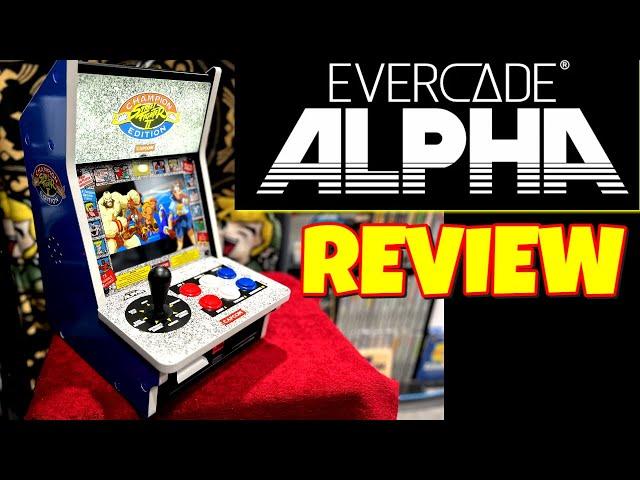 Evercade Alpha Street Fighter Bartop Arcade Review