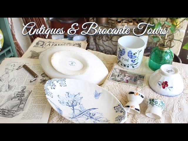 French Flea Market #73 | Antiques ＆Vintage Treasure Hunting | Brocante Haul!