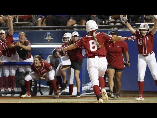 Alabama knocks out Arizona 2-0 | 2019 WCWS