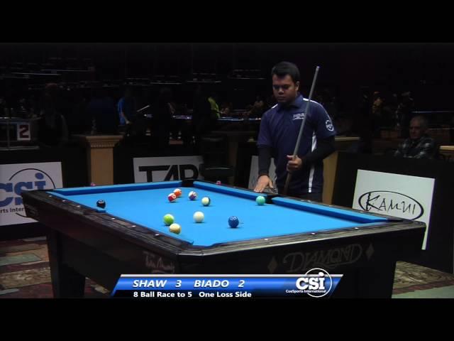 2014 CSI USBTC 8 Ball:  Jayson Shaw vs Carlo Biado