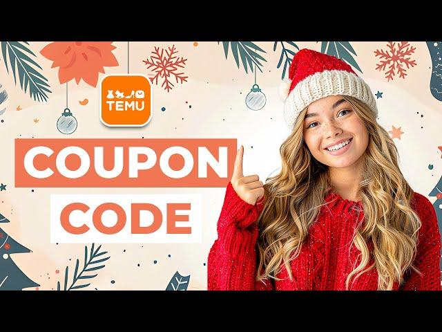 TEMU Coupon Code To Get a FREE Gift! (Temu Christmas Deals)