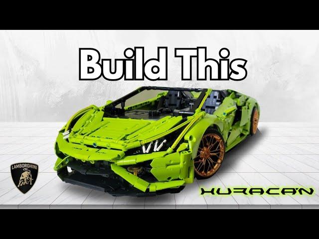 Technic Lamborghini Huracan MOC By LoxLego - LesDiy Review