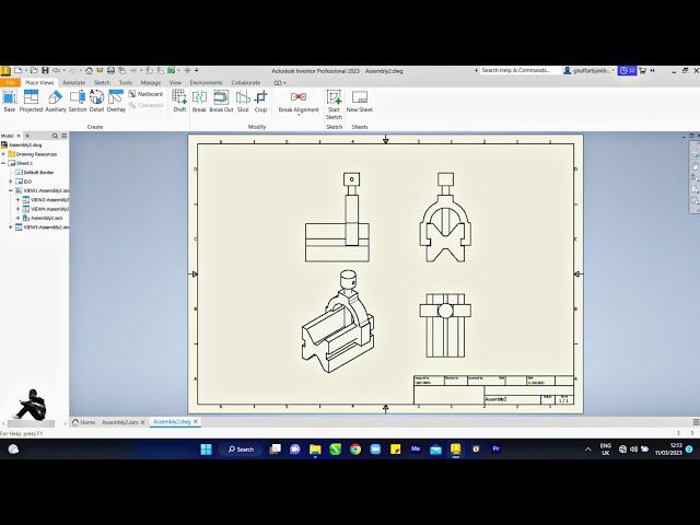 Autodesk Inventor 3d Modelling 2023