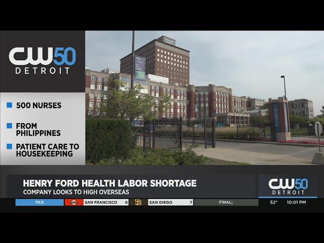 Henry Ford Health Looking Overseas For Nurses