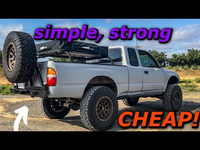 Building a Tacoma rear bumper for under $350 in less than 20 minutes!