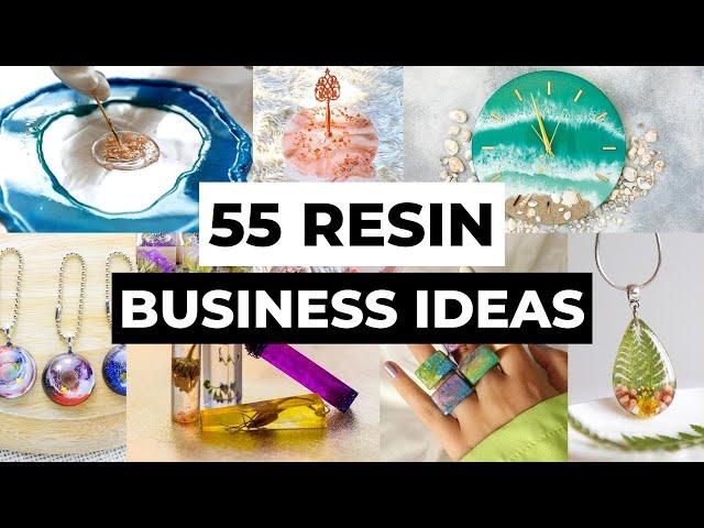 55 Resin Crafts to Sell | Handmade Business Ideas You Can Start From Home