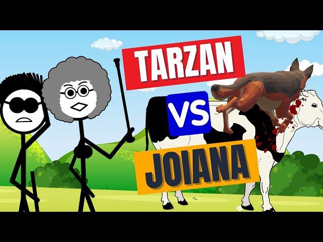 PE CÂMP CU VACA - Tarzan, Mamaie Și Joiana