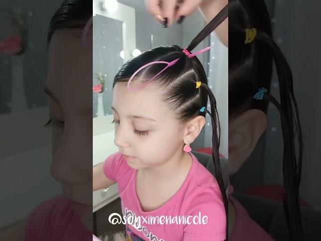 Easy kids braid hairstyle  | Easy Hairstyle #hairhacks #hairtutorial #hair #kidshairstyle