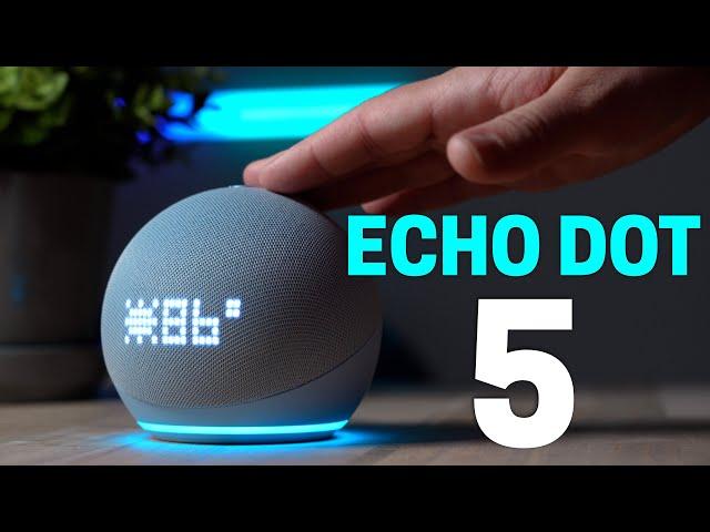 Amazon Echo Dot 5th gen: NEW Display + Speakers!