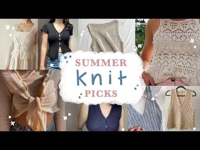 Summer knits that will make you fall in love with summer knitting | Woozy By Céline