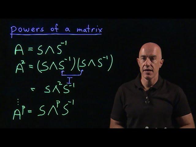 Powers of a matrix | Lecture 37 | Matrix Algebra for Engineers