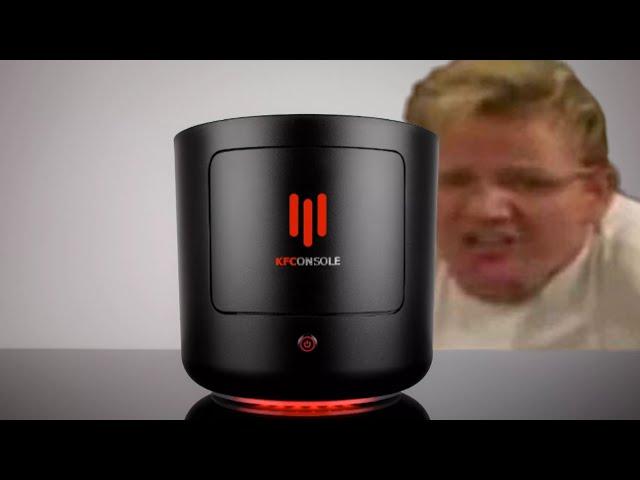 Gordan Ramsey reviews the KFC gaming console