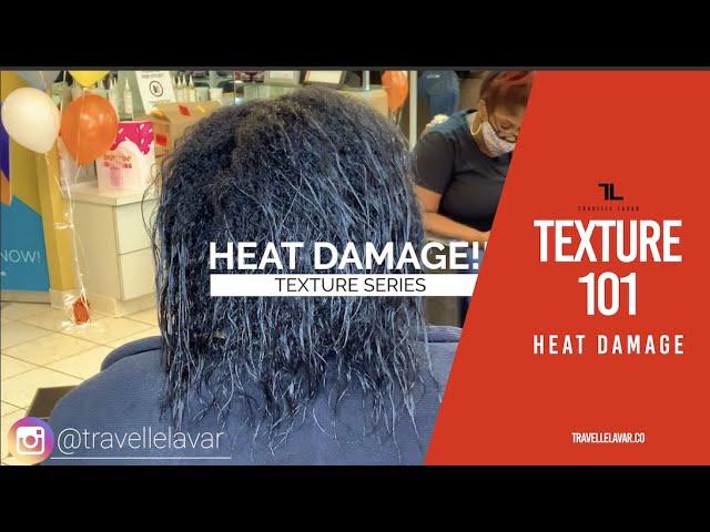 Silk Press on  HEAT DAMAGED Hair  (Issa Voiceover)