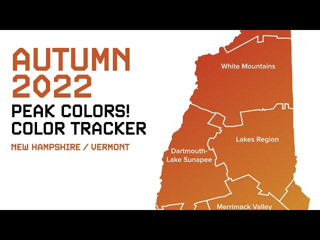 Fall Foliage 2022 - Reaching Peak! October 2022