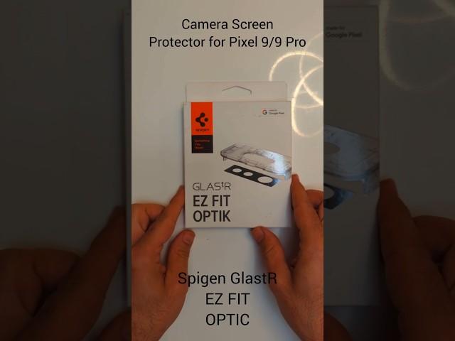 Spigen Glas.tR EZ Fit OPTIK Camera Screen Protector for Google Pixel 9 Pro (unboxing & installation)