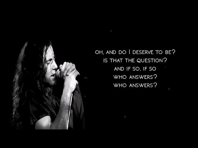 Pearl Jam - Alive (lyrics)