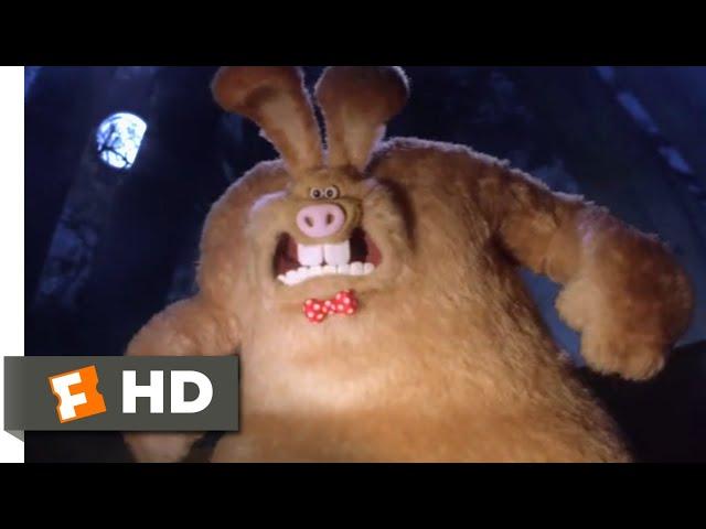 Wallace & Gromit: The Curse of the Were-Rabbit (2005) - Wallace Transforms Scene (5/10) | Movieclips