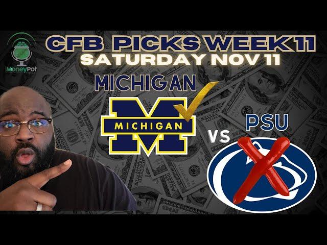 Michigan vs Penn State Picks| MoneyPot Betting