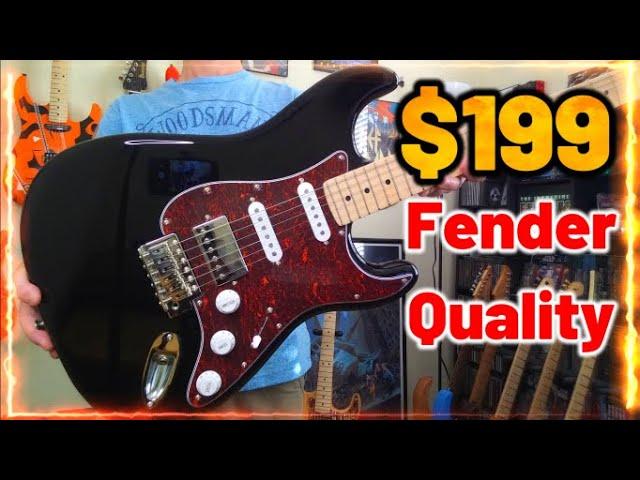 Donner DST-152B Full Demo & Review - Quality Electric Guitar for just $199? #guitarreview #donner