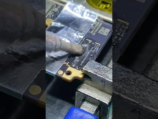 new way to replace display Connector  #shorts #mobilerepairing