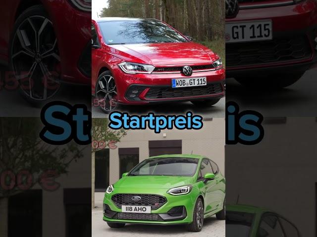 VW Polo GTI FL VS. Ford Fiesta ST FL Welchen nehmt Ihr? #vw #pologti #ford #fiestast #gti