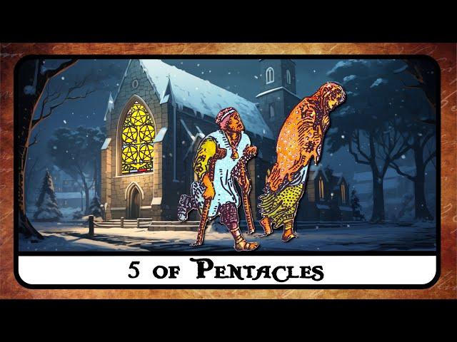 5 of Pentacles Tarot Card Meaning  Reversed, Secrets, History 